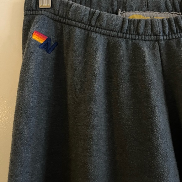 Aviator Nation Chevron Neon Stripe Sweatpants - Picture 5 of 5